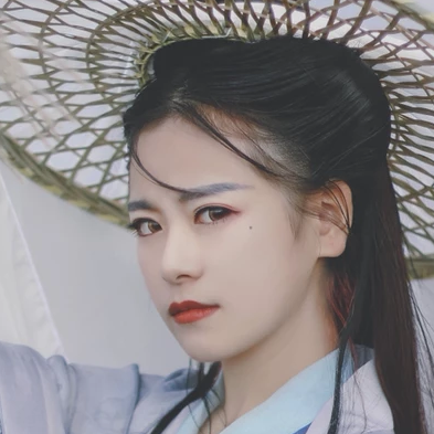 風(fēng)中俠客女生頭像，唯美古風(fēng)真人頭像