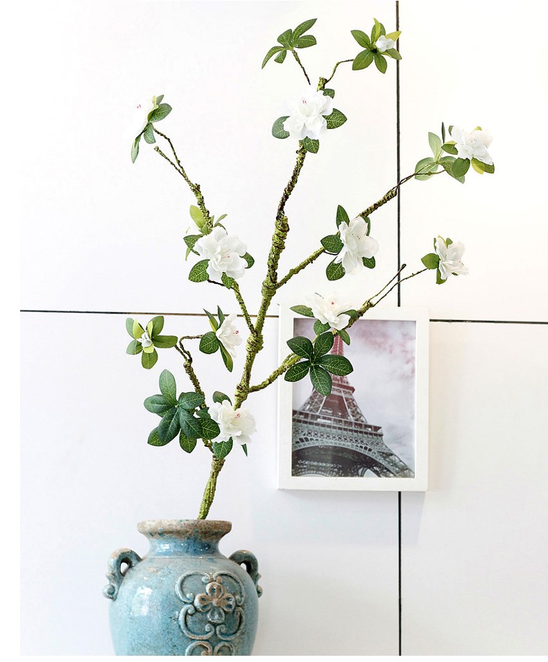 杜鵑花古典禪意花藝設(shè)計