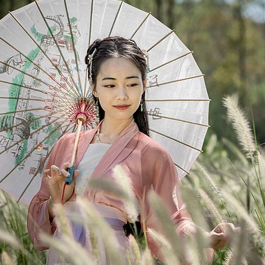 青春陽光少女頭像，唯美古風(fēng)真人頭像