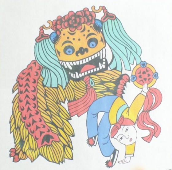 十款民間工藝年畫，古風(fēng)手繪童趣中國年畫