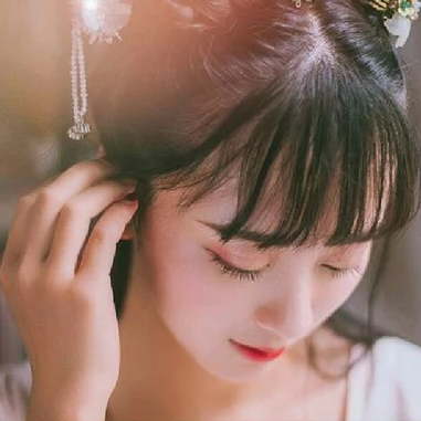 清新文藝女生頭像，唯美古風(fēng)真人頭像