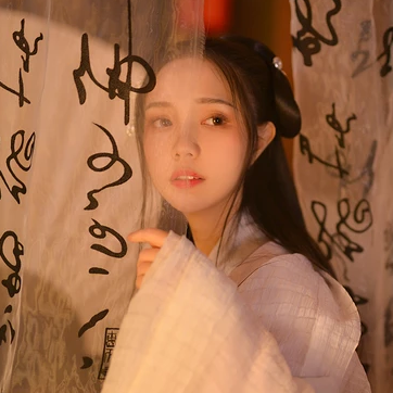 淡雅美人頭像，唯美古風(fēng)真人頭像