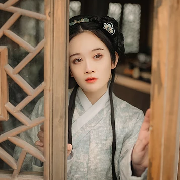 淡雅文藝小清新頭像，唯美古風(fēng)真人頭像