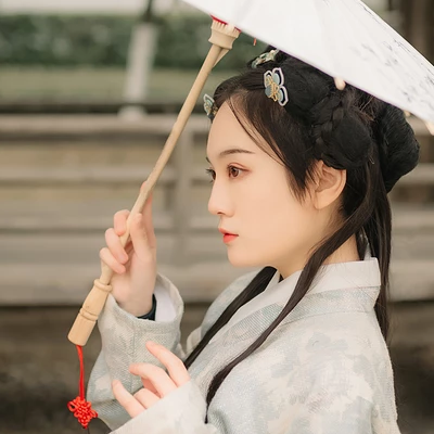 淡雅文藝小清新頭像，唯美古風(fēng)真人頭像