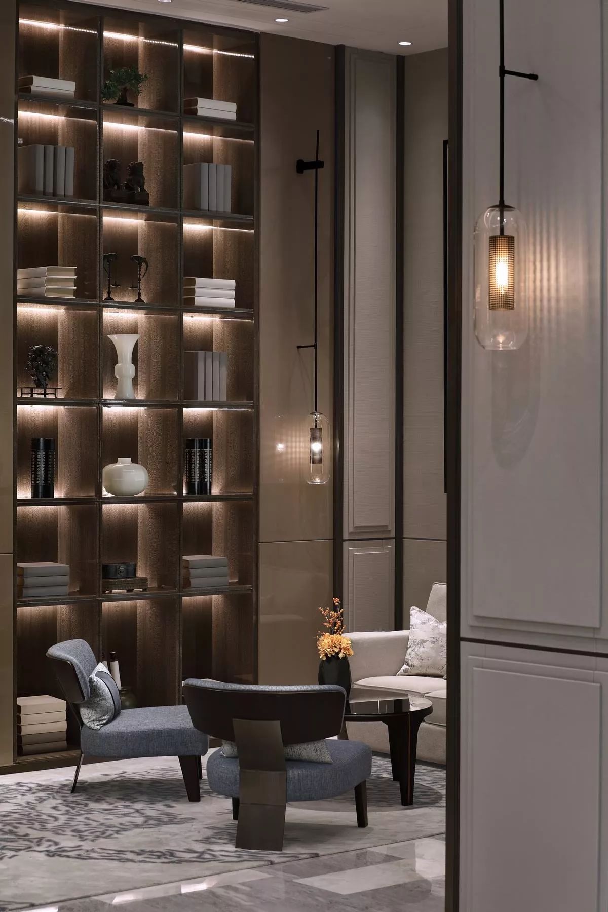 文人風(fēng)尚的新中式裝修設(shè)計：廣州融創(chuàng)御園