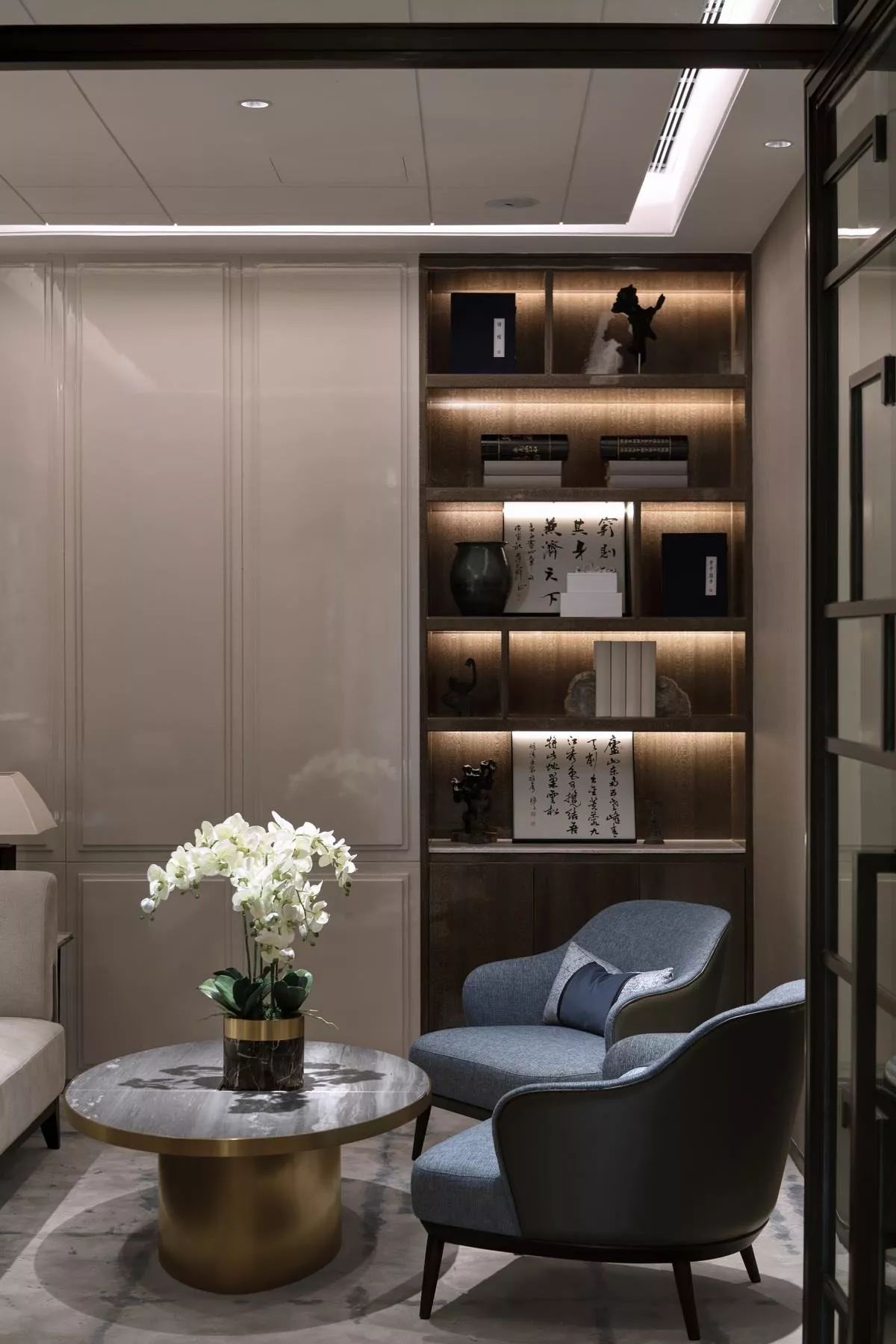 文人風尚的新中式裝修設計：廣州融創(chuàng)御園