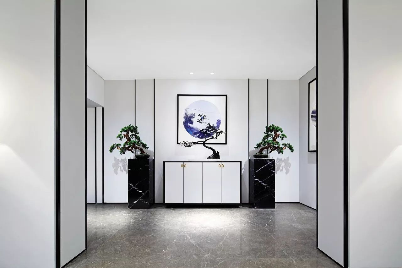 雙拼別墅樣板房：禪意留白的東方中式之美！