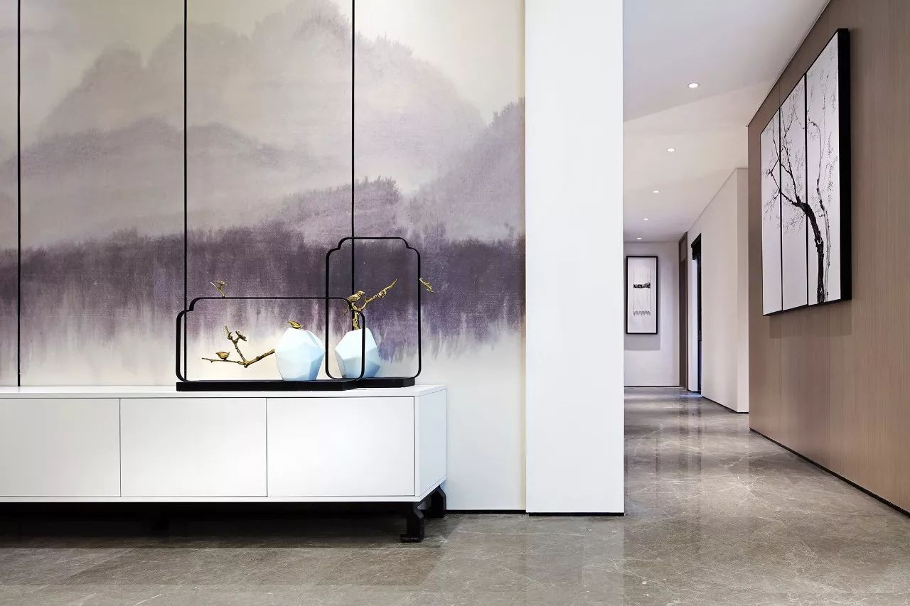 雙拼別墅樣板房：禪意留白的東方中式之美！