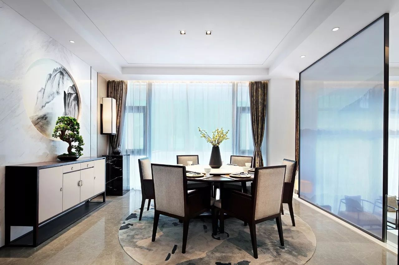 雙拼別墅樣板房：禪意留白的東方中式之美！