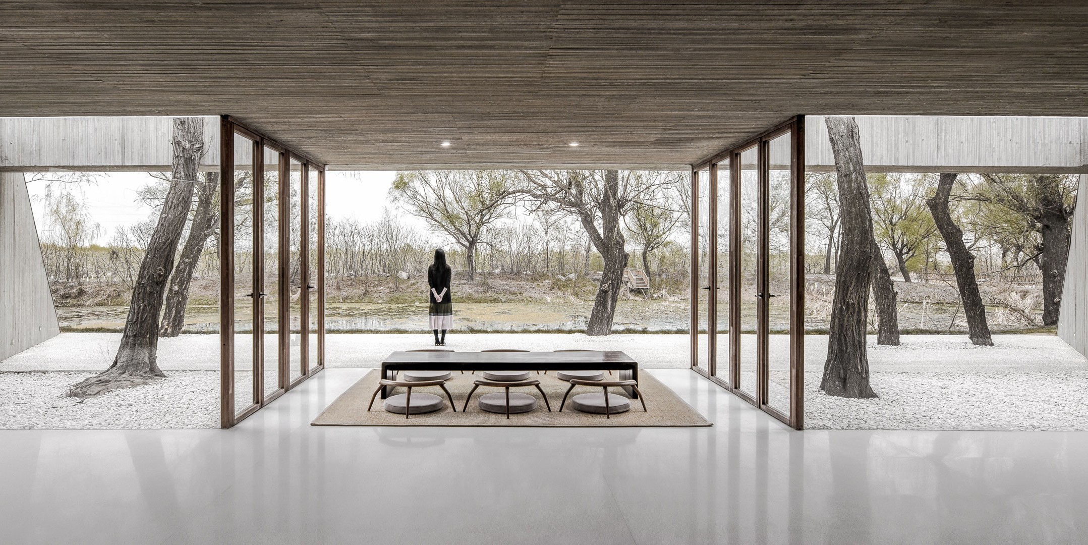 佛系新中式建筑，河北水岸佛堂！