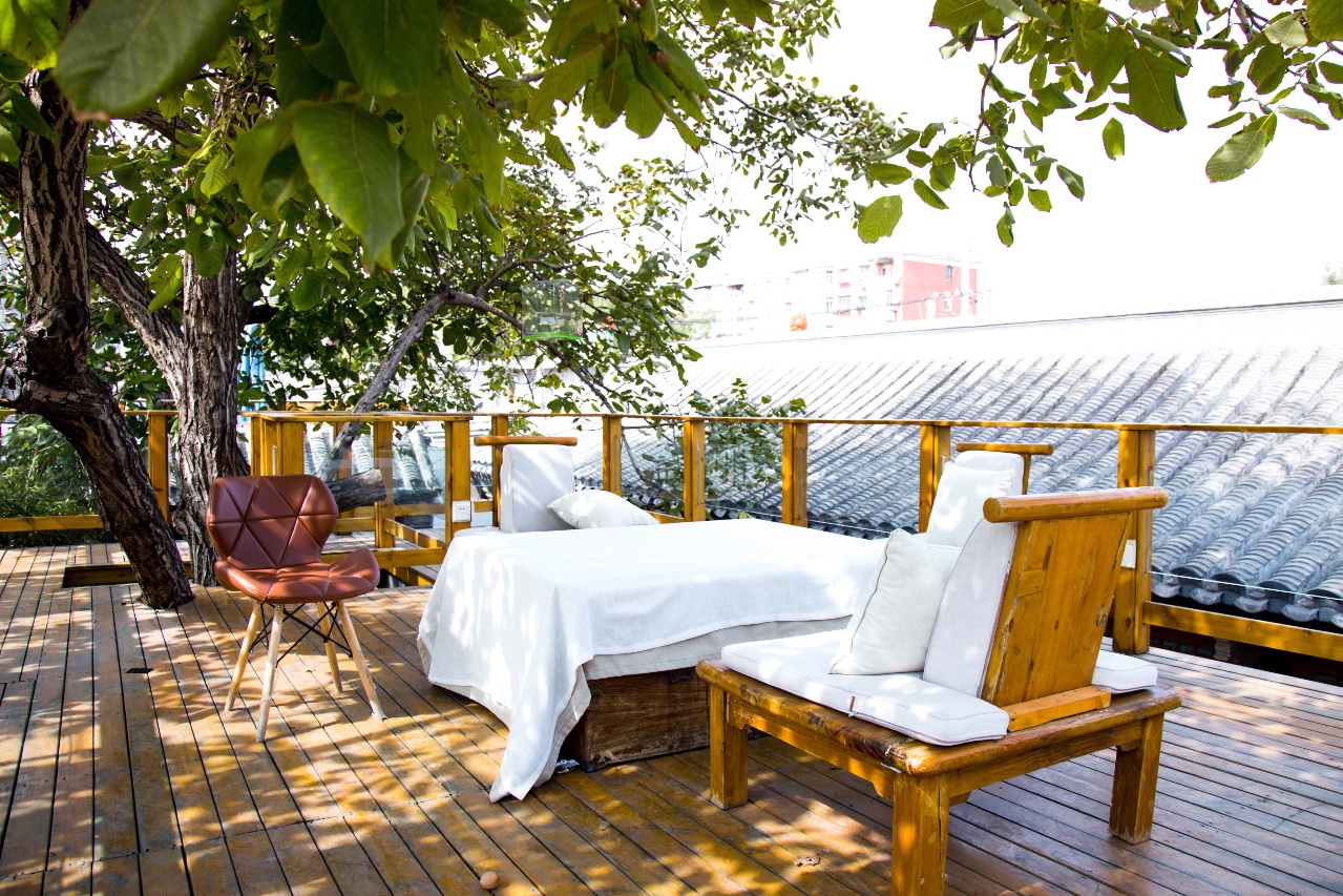 京城·63號院子，有院子老樹老北京的煙火氣息