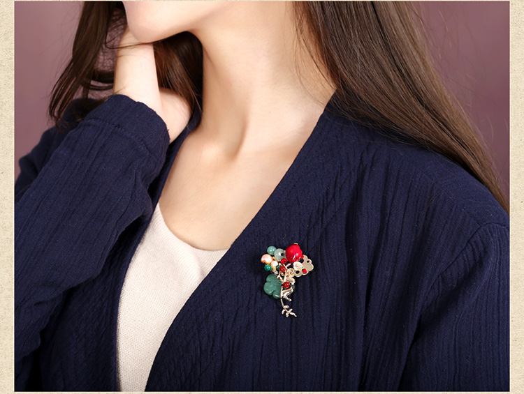 簡約時尚民族風胸花配飾胸針飾品