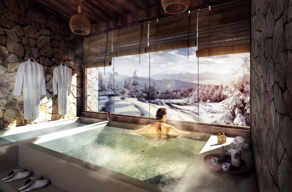 過云山居·長丘田，躺在浴缸里摘朵云