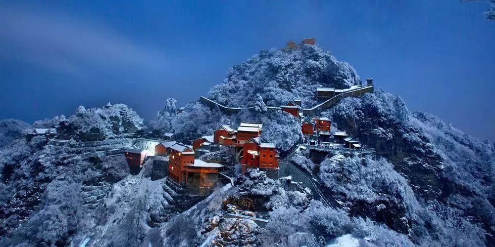 武當(dāng)山雪景攝影：雪后武當(dāng)是仙山