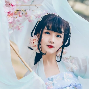 森林花仙子女生頭像，唯美古風(fēng)真人頭像