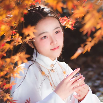 文藝看書女生頭像，唯美古風(fēng)真人頭像