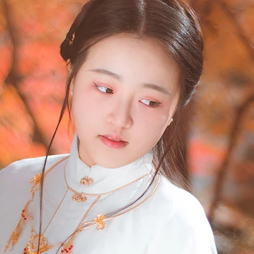 文藝看書女生頭像，唯美古風(fēng)真人頭像