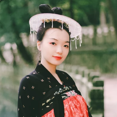 優(yōu)雅時尚女生頭像，唯美古風真人頭像