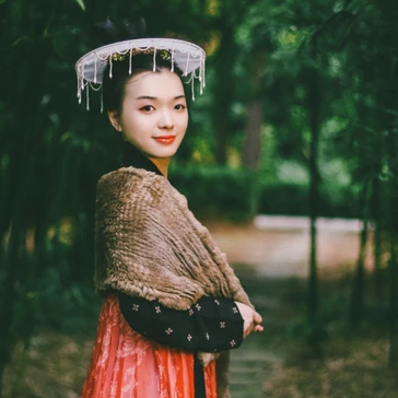 優(yōu)雅時尚女生頭像，唯美古風真人頭像