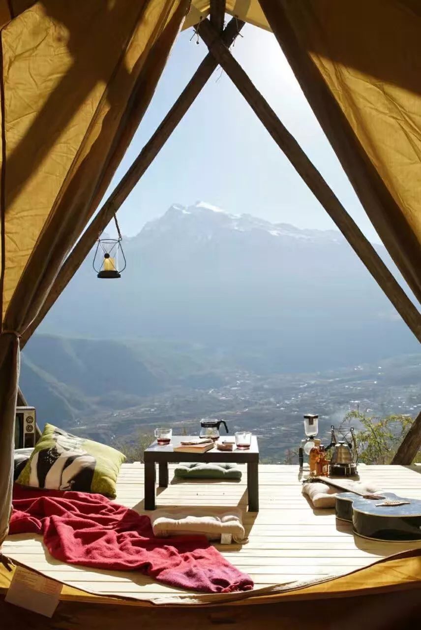 云階·格蘭平營地，踩著云一步步登上哈巴雪山