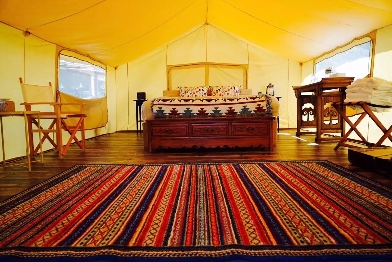 云階·格蘭平營地，踩著云一步步登上哈巴雪山