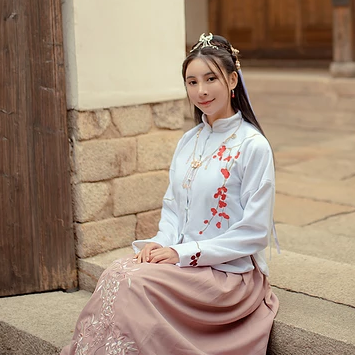 漢服清新女生頭像，唯美古風(fēng)真人頭像