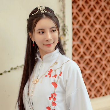 漢服清新女生頭像，唯美古風(fēng)真人頭像