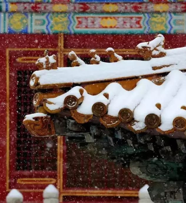 最美中國古建筑：紫禁城下雪了！