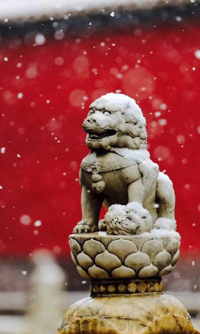 最美中國古建筑：紫禁城下雪了！