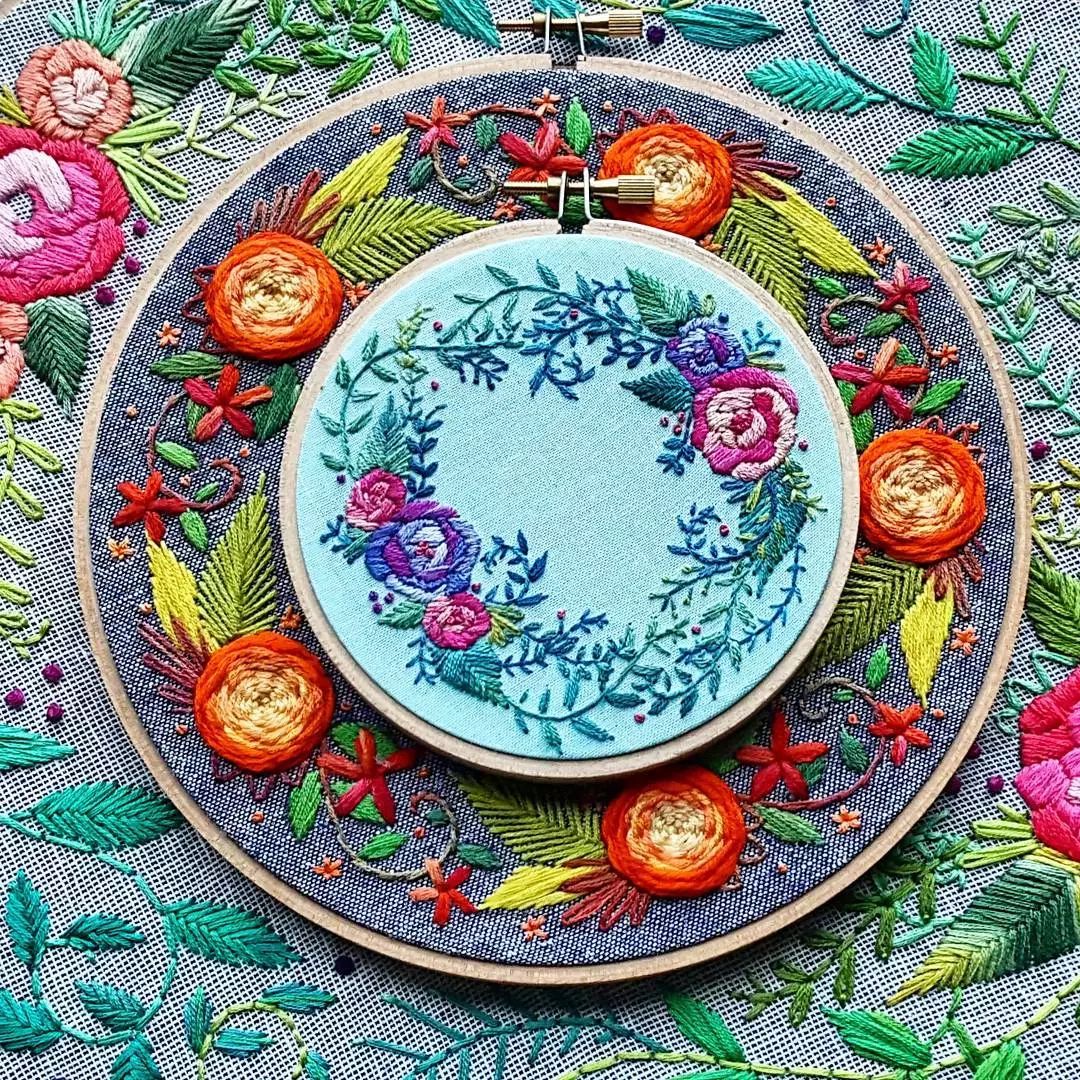 唯美手工刺繡藝術(shù)：用針線填滿你的生活吧!