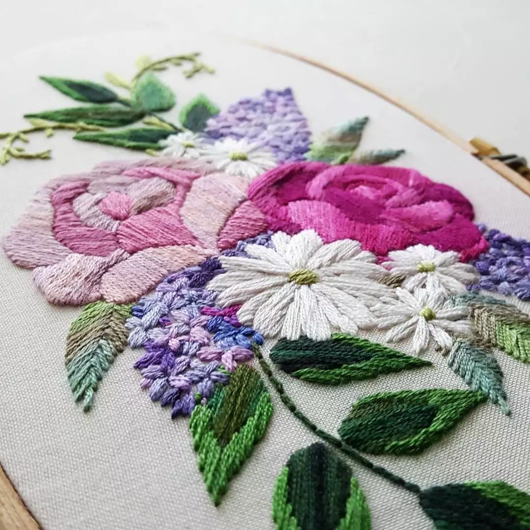唯美手工刺繡藝術(shù)：用針線填滿你的生活吧!