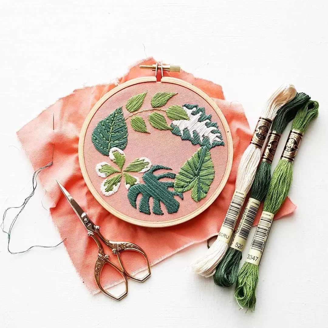 唯美手工刺繡藝術(shù)：用針線填滿你的生活吧!