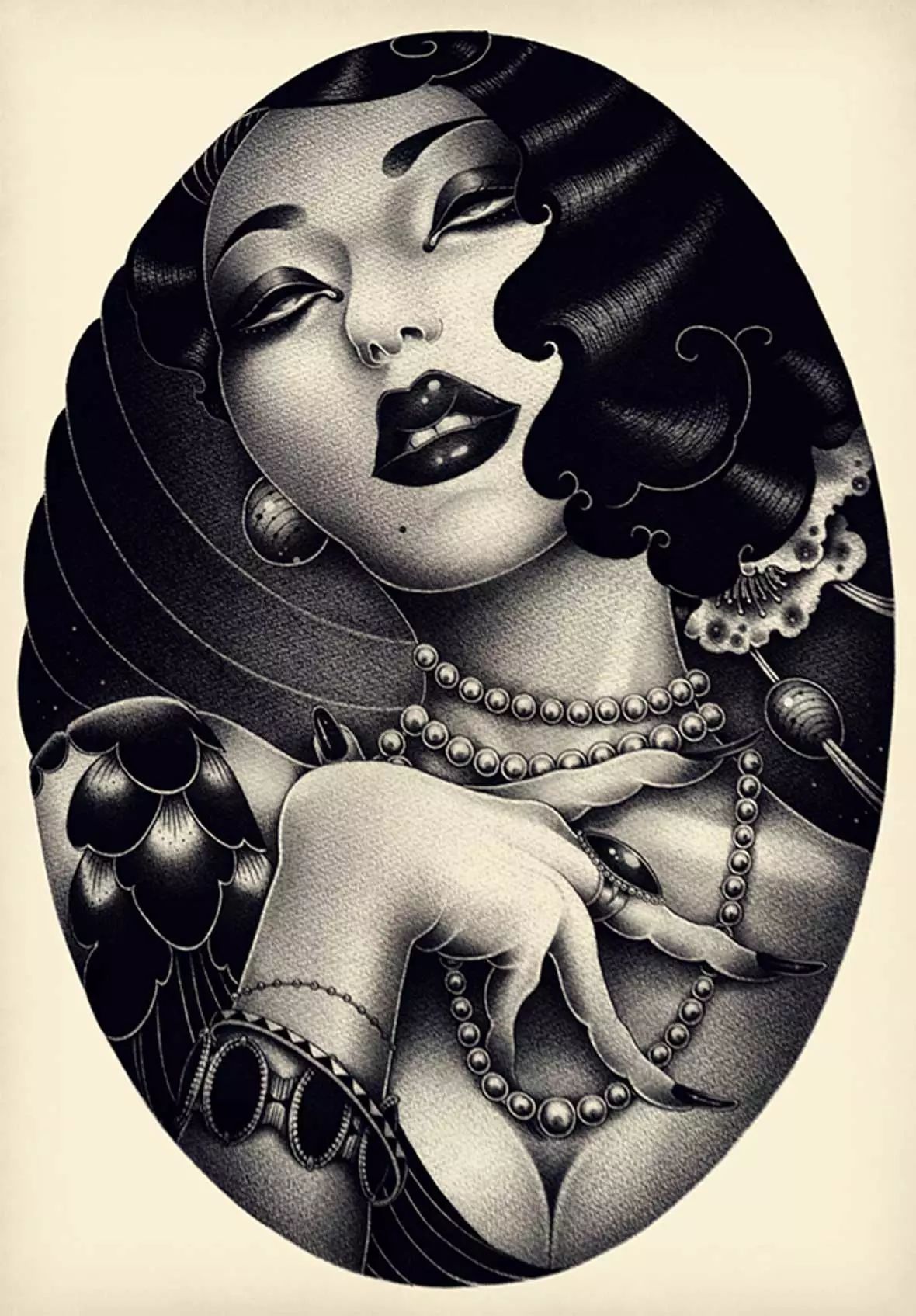 洋溢著肉欲的插畫：日本畫家筆下的東方美感！