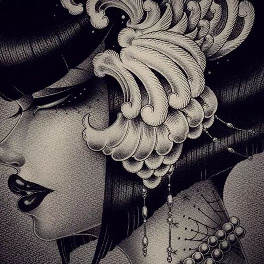 洋溢著肉欲的插畫：日本畫家筆下的東方美感！