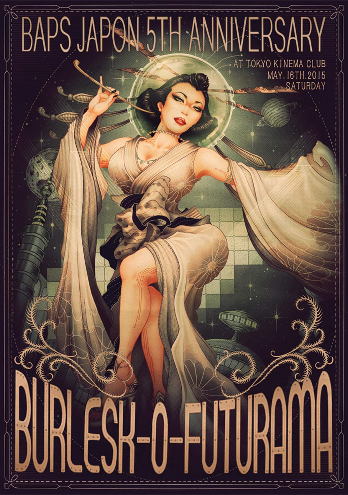 洋溢著肉欲的插畫：日本畫家筆下的東方美感！