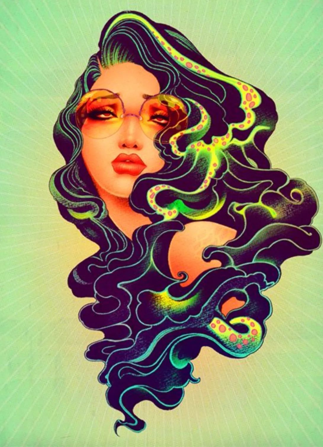 洋溢著肉欲的插畫：日本畫家筆下的東方美感！