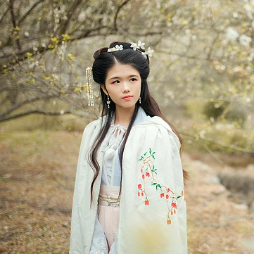 清新典雅女生頭像，唯美古風(fēng)真人頭像