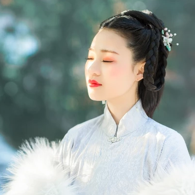 優(yōu)雅冰雪美人古風(fēng)頭像，唯美古風(fēng)真頭像