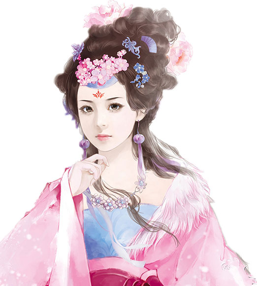 古風(fēng)家佳樂(lè)文學(xué)人物插畫(huà)，五款唯美古風(fēng)人物圖片