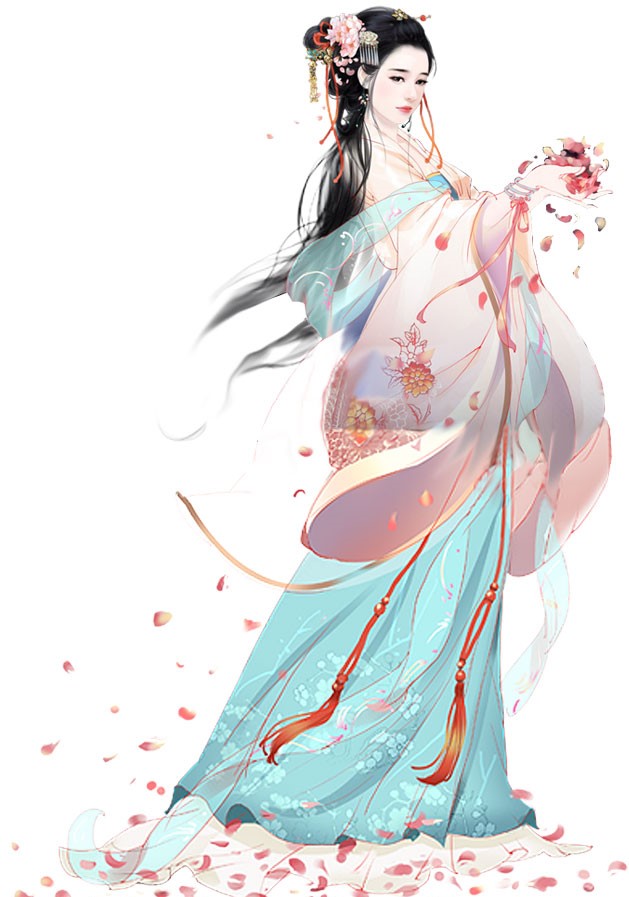 古風(fēng)家佳樂(lè)文學(xué)人物插畫(huà)，五款唯美古風(fēng)人物圖片