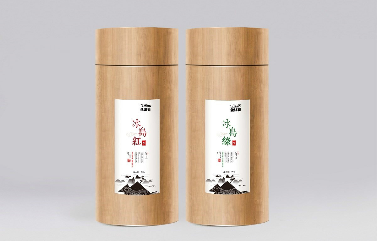 家佳樂文學(xué)木紋雕花茶葉包裝設(shè)計(jì)