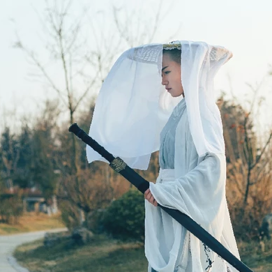 少林兵器光頭頭像，唯美古風(fēng)真人頭像