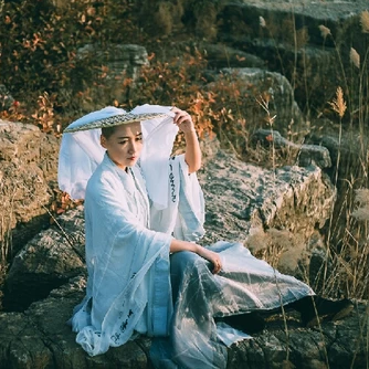 少林兵器光頭頭像，唯美古風(fēng)真人頭像