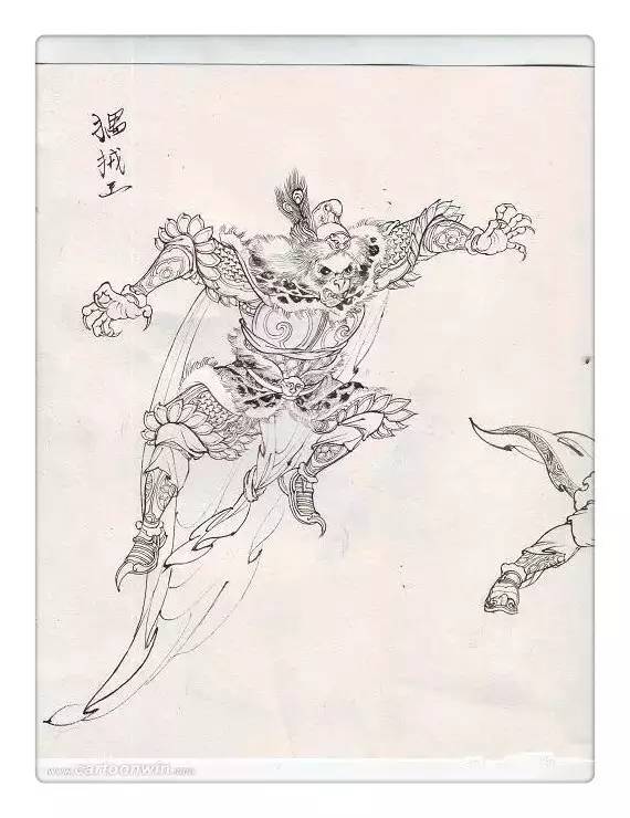 致敬經(jīng)典《西游記》，傳統(tǒng)文化手繪插畫