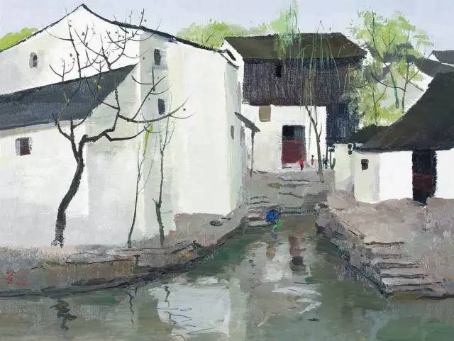 吳冠中的水墨國畫集合，中國藝術最顯眼的景觀