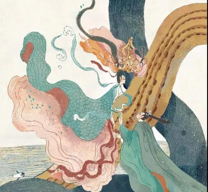 《洛神賦》繪本插畫，最美的中國式愛情！