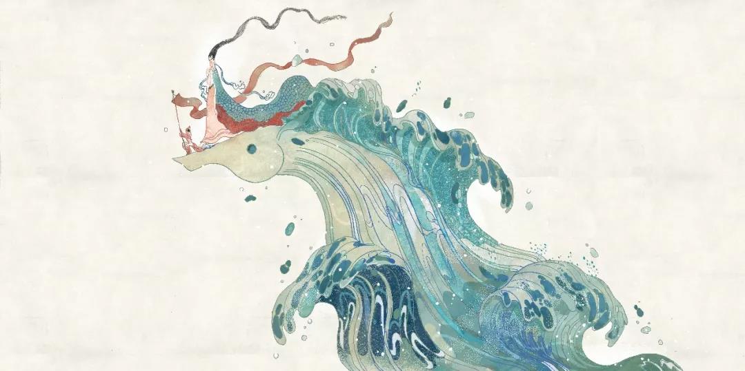 《洛神賦》繪本插畫，最美的中國式愛情！