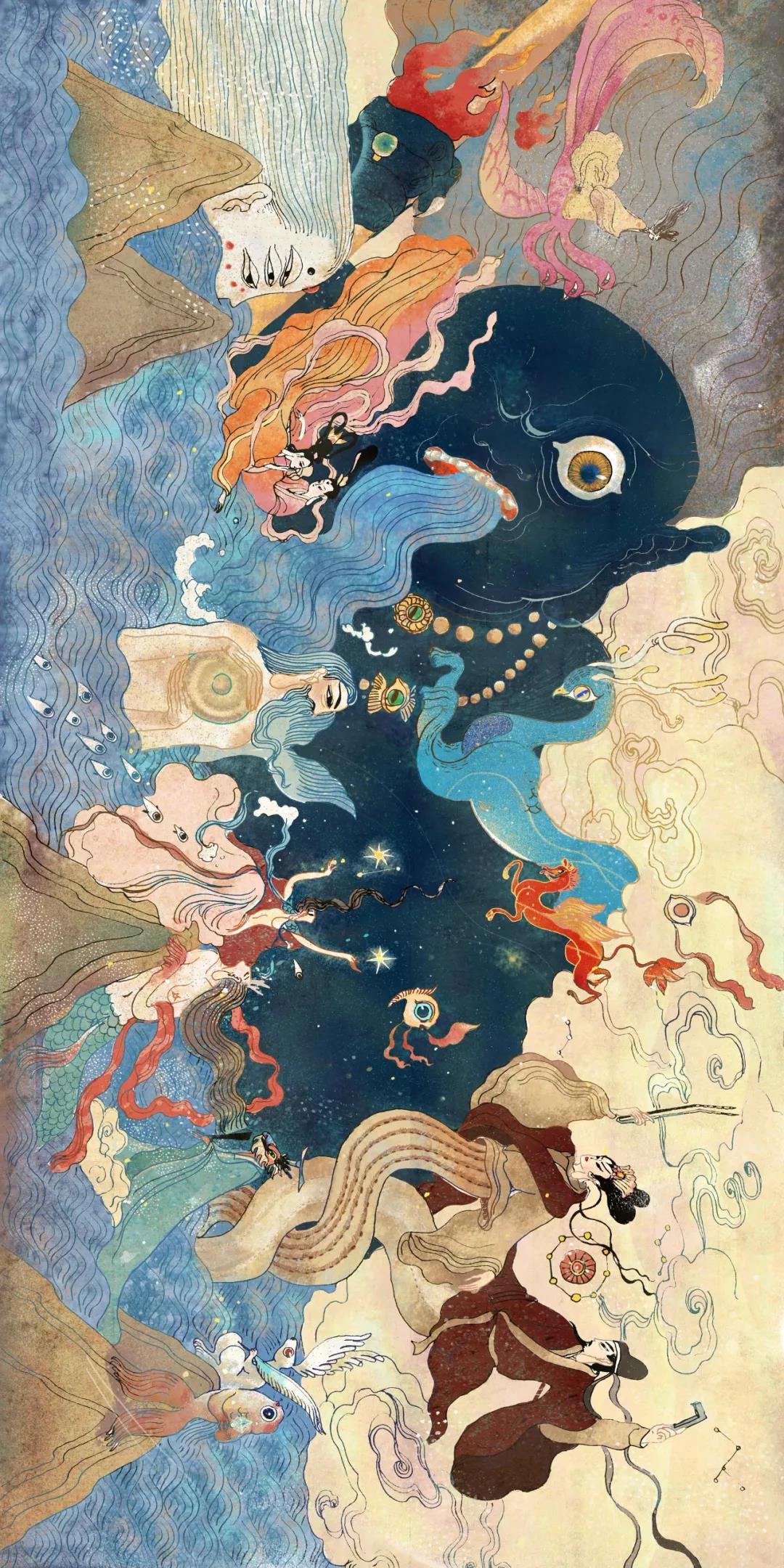 《洛神賦》繪本插畫，最美的中國式愛情！