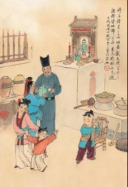 中國(guó)年畫：《古代風(fēng)俗百圖》那時(shí)候年味正濃