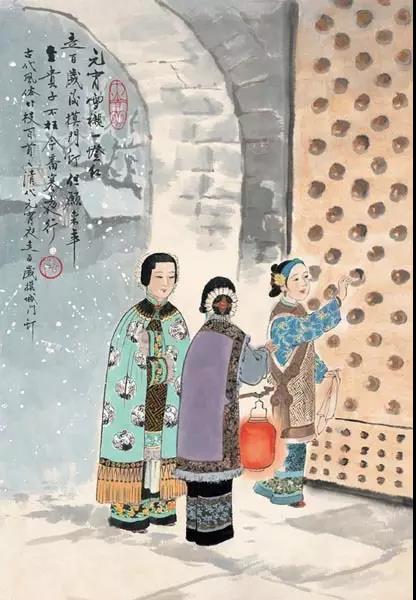 中國年畫：《古代風俗百圖》那時候年味正濃